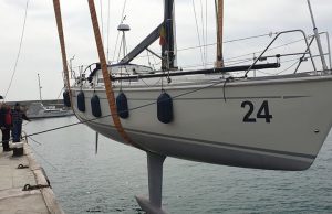 Krone One е във водата след 16 седмици на стапел